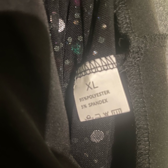 Beaded sequins body suit xlarge see through zip back - Picture 7 of 9